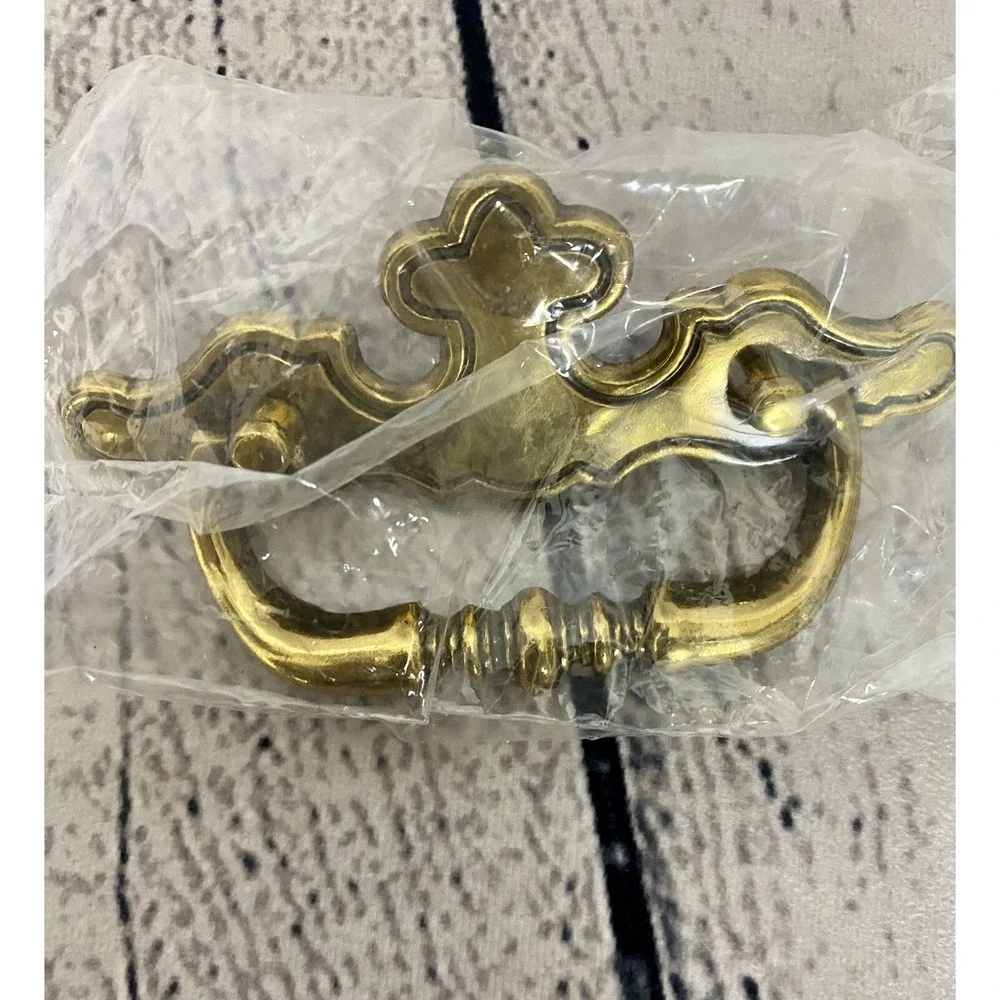 Lot of 8 Amerock Hardware BP768-AE Drawer Cabinet Pulls Cupboard Brass Bail Pull